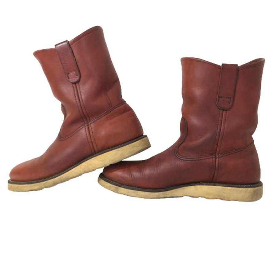 海外限定】 REDWING レッドウィング 8866 ペコスブーツ 8.5E 26.5cm 犬