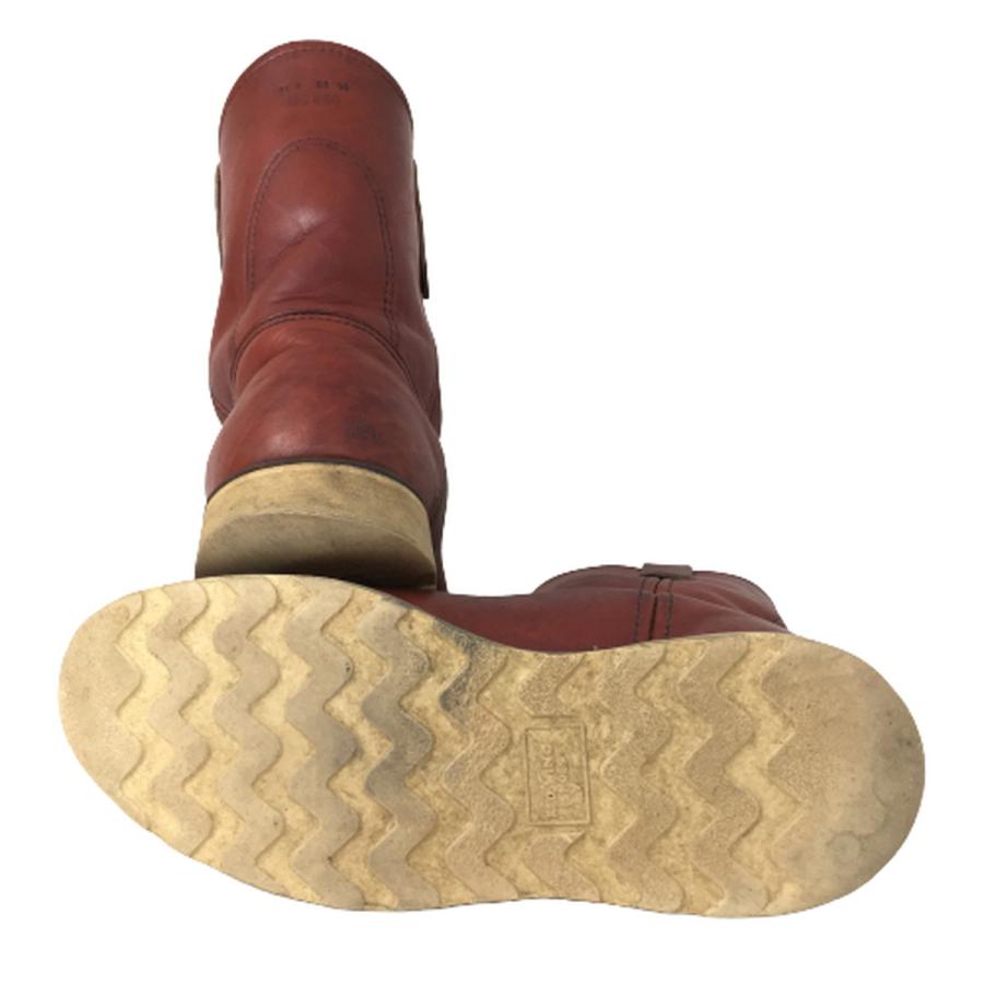 海外限定】 REDWING レッドウィング 8866 ペコスブーツ 8.5E 26.5cm 犬