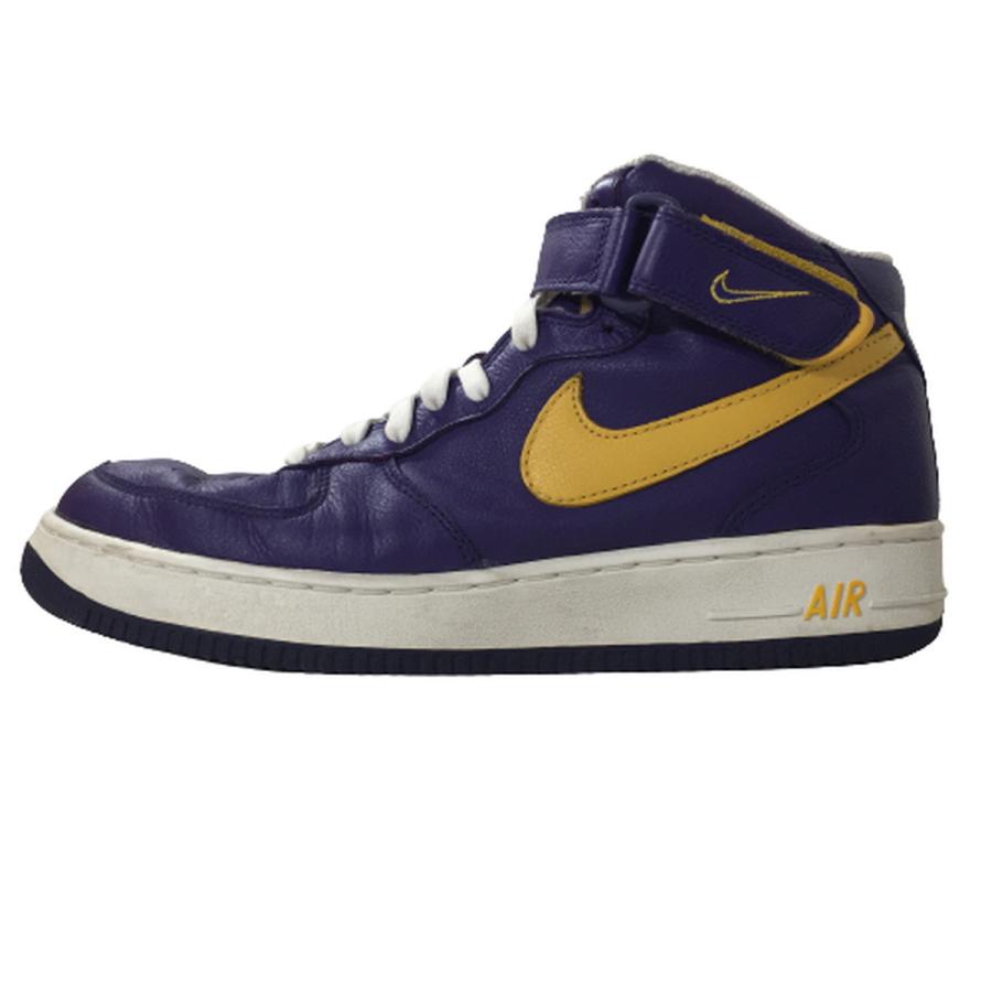 NIKE AIR FORCE 1 MID LA LAKERS 624039 571 AJ1