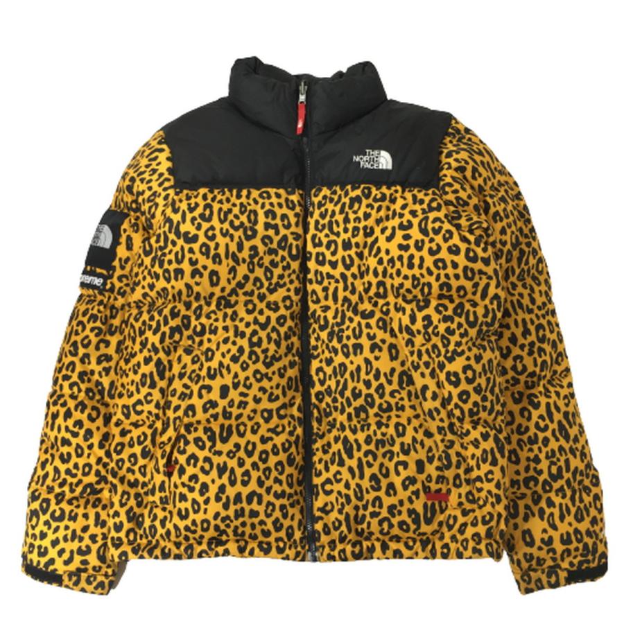 Supreme シュプリーム THE NORTH FACE Leopard Nuptse Down Jacket 