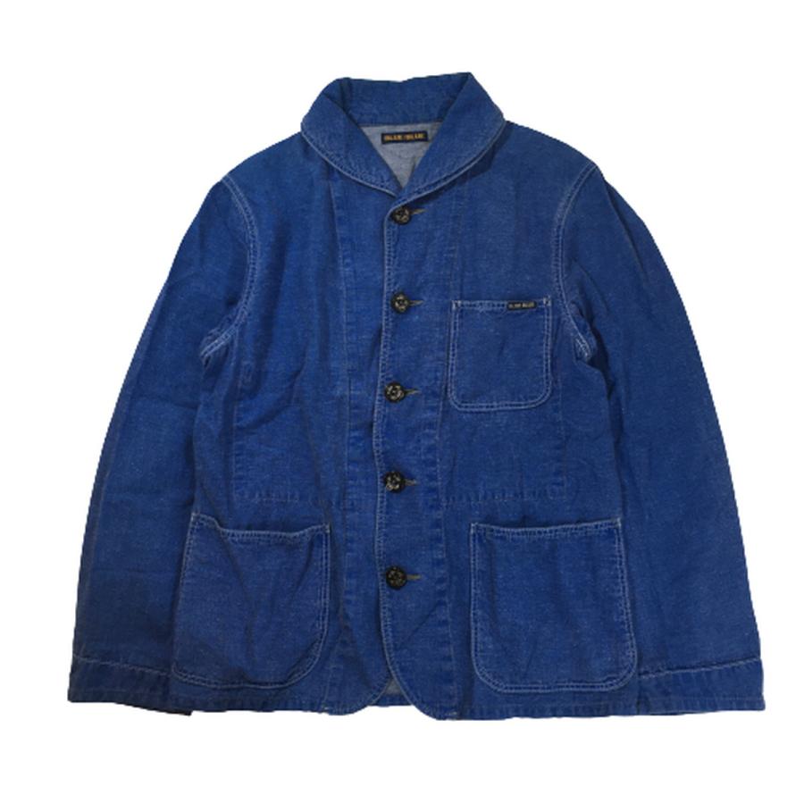 BLUE BLUE ブルーブルー 聖林公司 ヘチマ ショールカラー ジャケット 