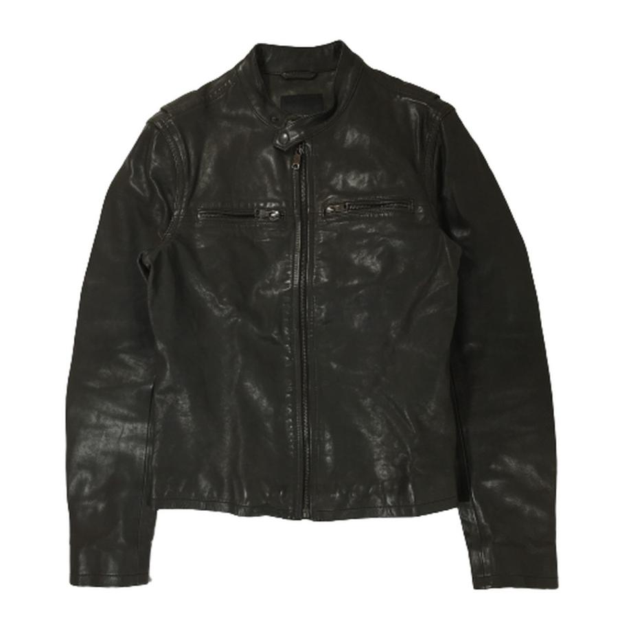 バナナリパブリック BANANA REPUBLIC ラムレザージャケット 羊革 XS 