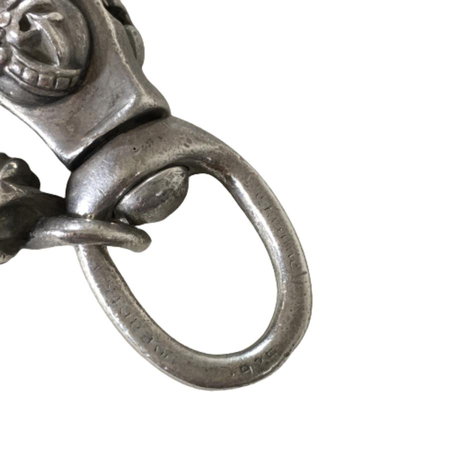 クロムハーツ CHROME HEARTS ウォレットチェーン ケルティックローラー オールド 2クリップ ロング ROLLER C/R