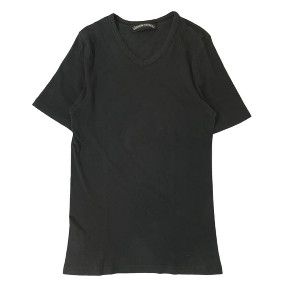 CHROME HEARTS ブラック Vネック Tシャツ S CHROME HEARTS ブラック Vネック Tシャツ