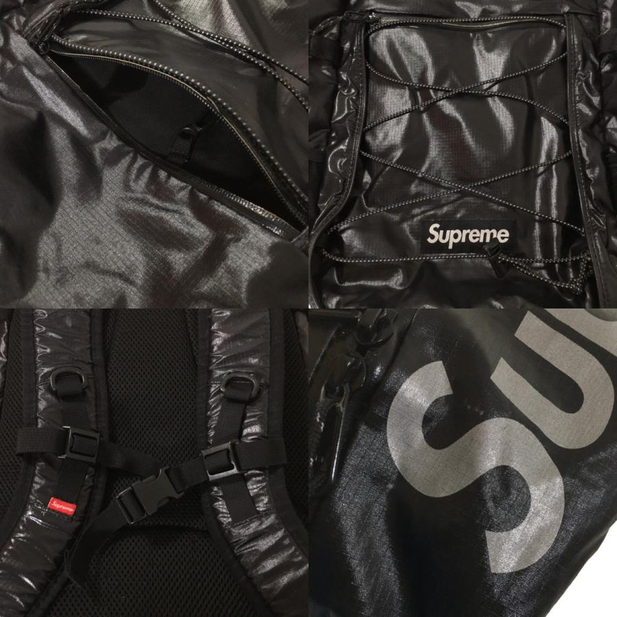 Supreme シュプリーム Backpack 17AW バックパック ブラック リュック バッグ BAG 黒｜overlap｜08