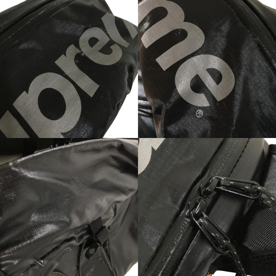 Supreme シュプリーム Backpack 17AW バックパック ブラック リュック バッグ BAG 黒｜overlap｜09