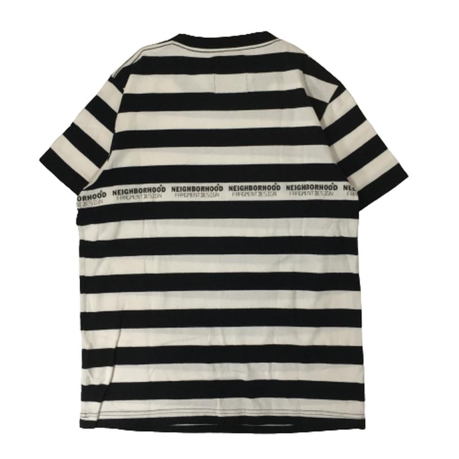 NEIGHBORHOOD ネイバーフッド Fragment Design フラグメント ボーダー ポケットTシャツ 半袖 S｜overlap｜02