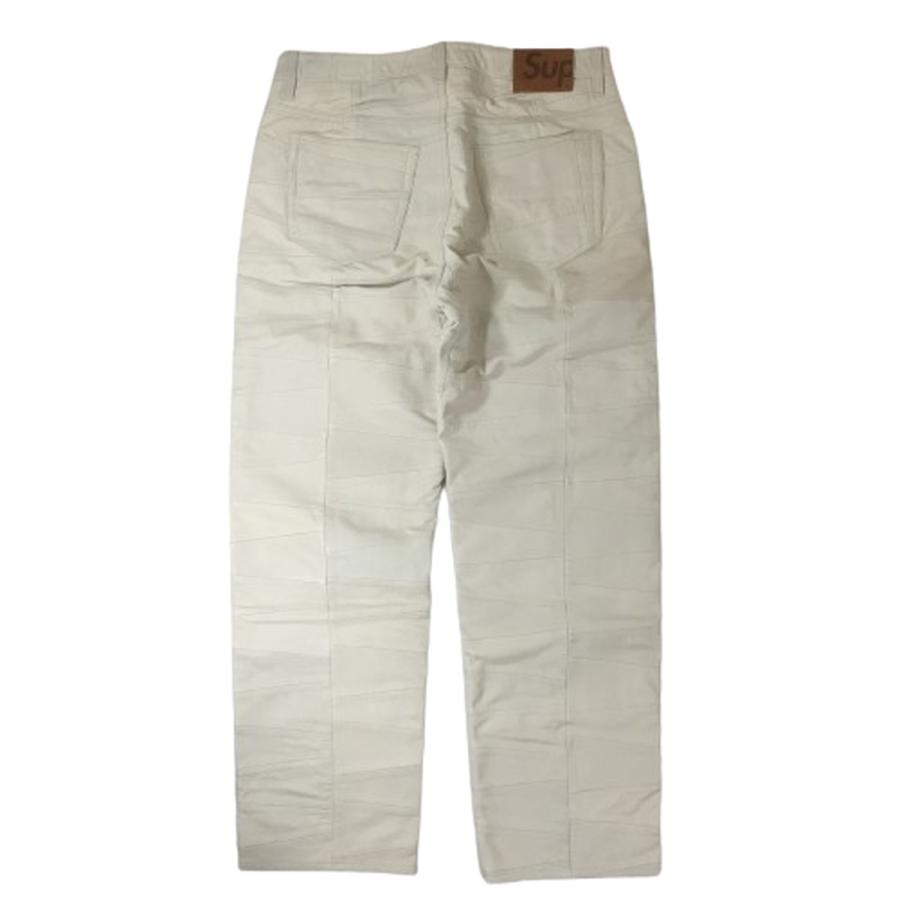 パンツ Supreme Patchwork Leather 5-Pocket Jean Supreme Patchwork Leather 5-Pocket Jean Black Men's - SS23 - US