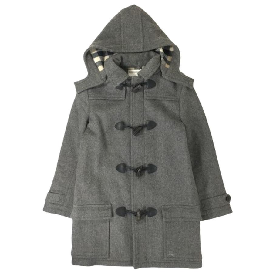 バーバリー　着用感のない美品　2way　ダッフルコート　ノバチェック　4歳サイズ バーバリー 着用感のない美品 2way ダッフルコート ノバチェック 4歳