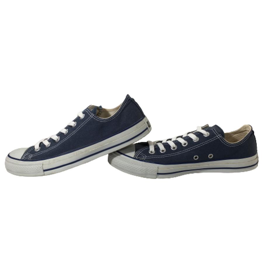 良品 コンバース CONVERSE CANVAS ALL STAR OX オールスター キャンバス ネイビー 紺 26cm US 7.5｜overlap｜05