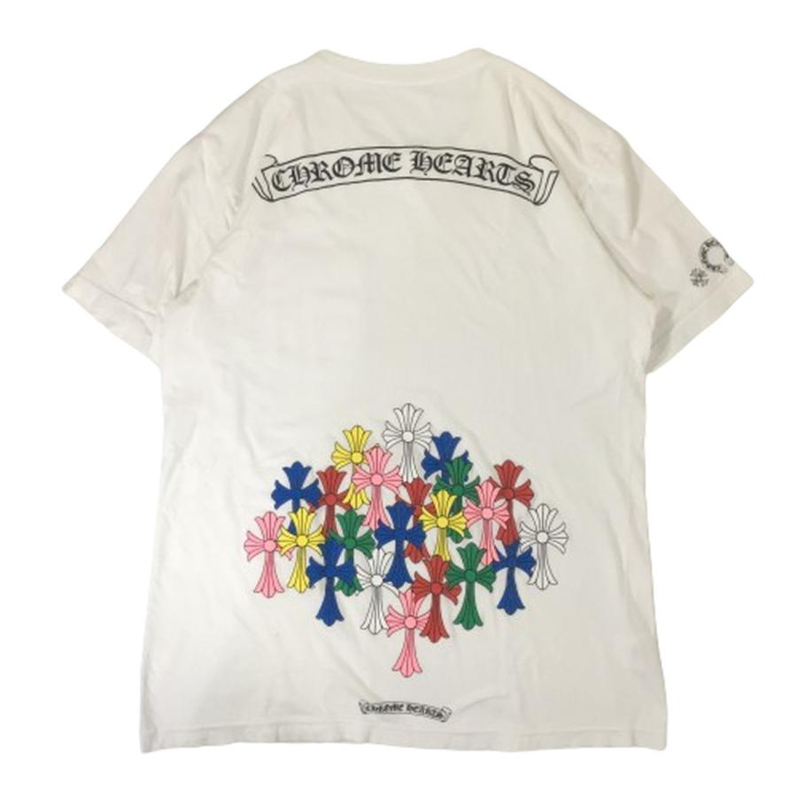 クロムハーツ マルチカラー セメタリークロス tシャツ XL