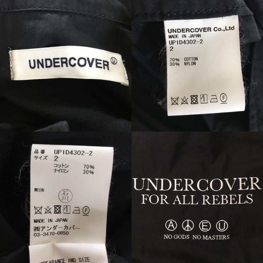 UNDERCOVER アンダーカバー Nyギャバモッズコート UP1D4302-2 24SS
