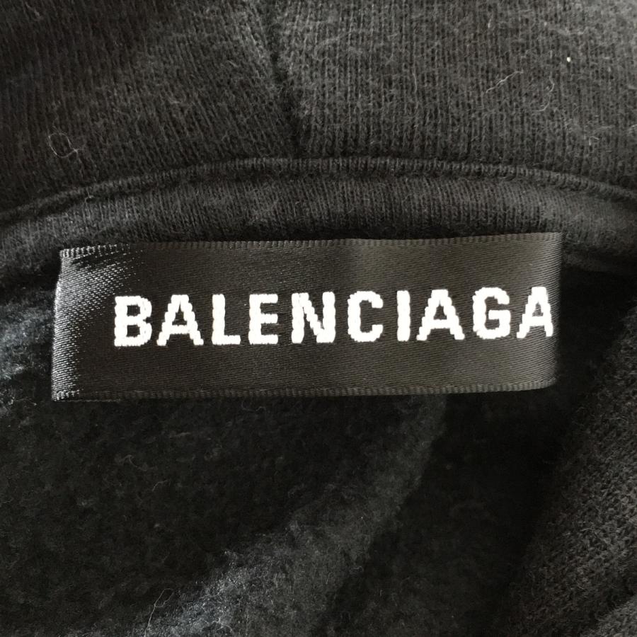 バレンシアガ BALENCIAGA SINNERS パーカー シナーズ プルオーバー ブラック 487209 TBV45 国内正規品 XS バレンシアガ BALENCIAGA SINNERS パーカー シナーズ プルオーバー