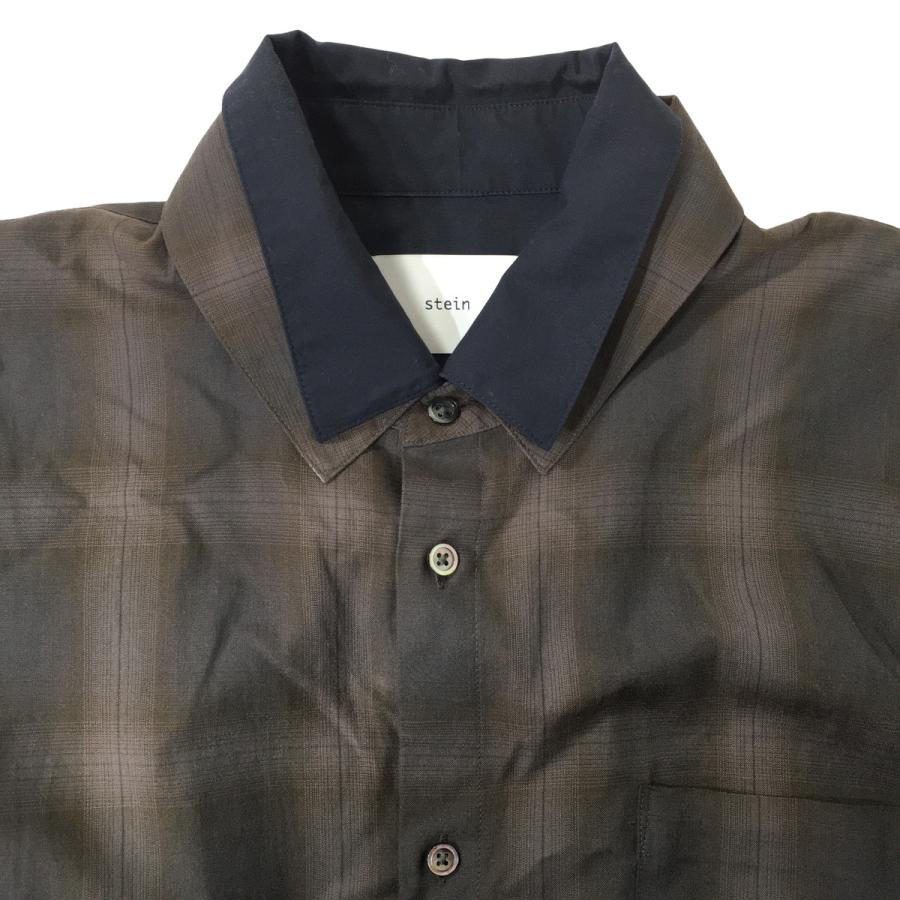 シュタイン stein Oversized LAYERED SHIRT オーバーサイズ レイヤード