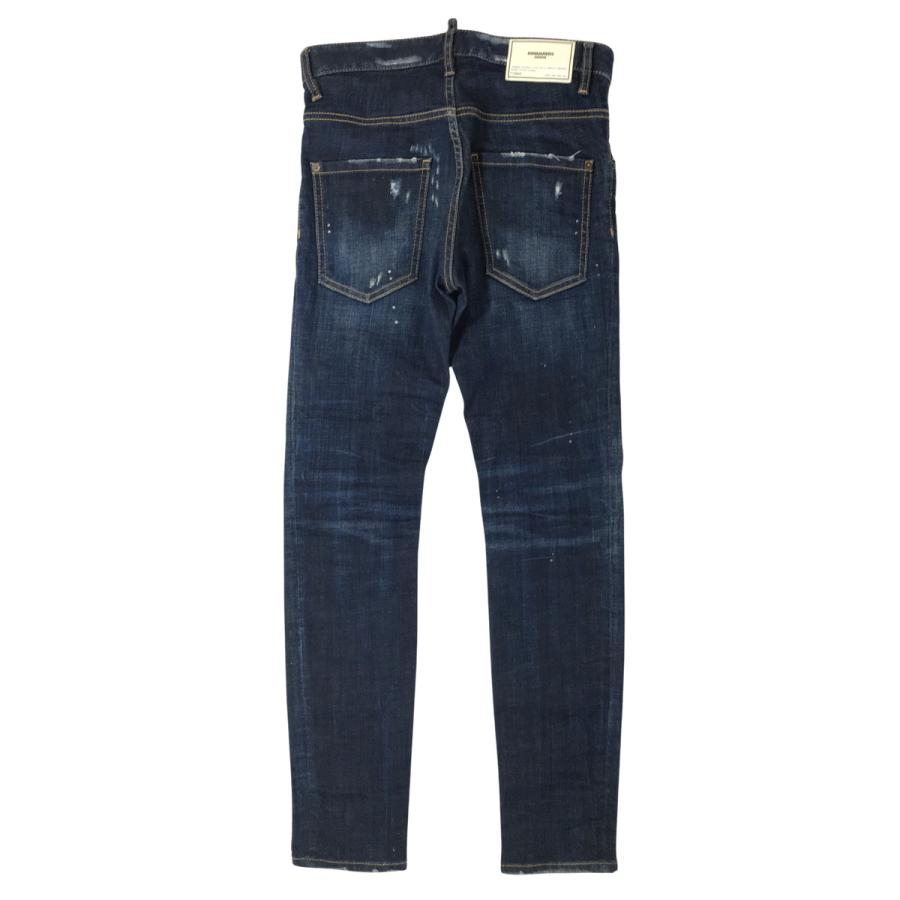 DSQUARED2 Skater JEAN スケーター ジーンズ クラッシュ加工 デニムパンツ S71LB0756 42 DSQUARED2 Skater JEAN スケーター ジーンズ クラッシュ加工 デニム