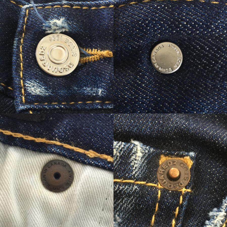 DSQUARED2 Skater JEAN スケーター ジーンズ クラッシュ加工 デニム