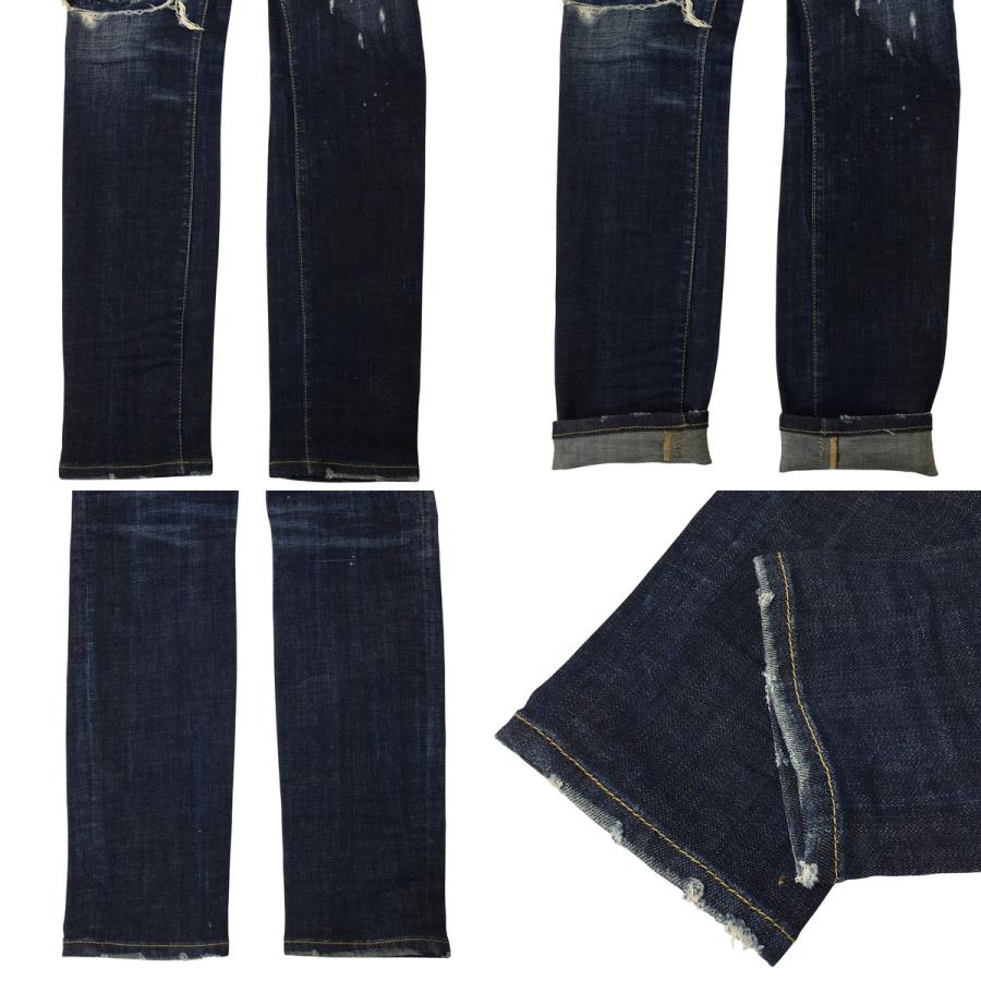 DSQUARED2 Skater JEAN スケーター ジーンズ クラッシュ加工 デニムパンツ S71LB0756 42 DSQUARED2 Skater JEAN スケーター ジーンズ クラッシュ加工 デニム