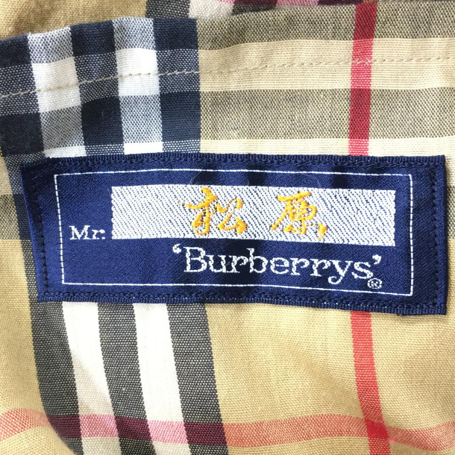 Burberrys バーバリーズ ステンカラーコート バルマカーンコート 内