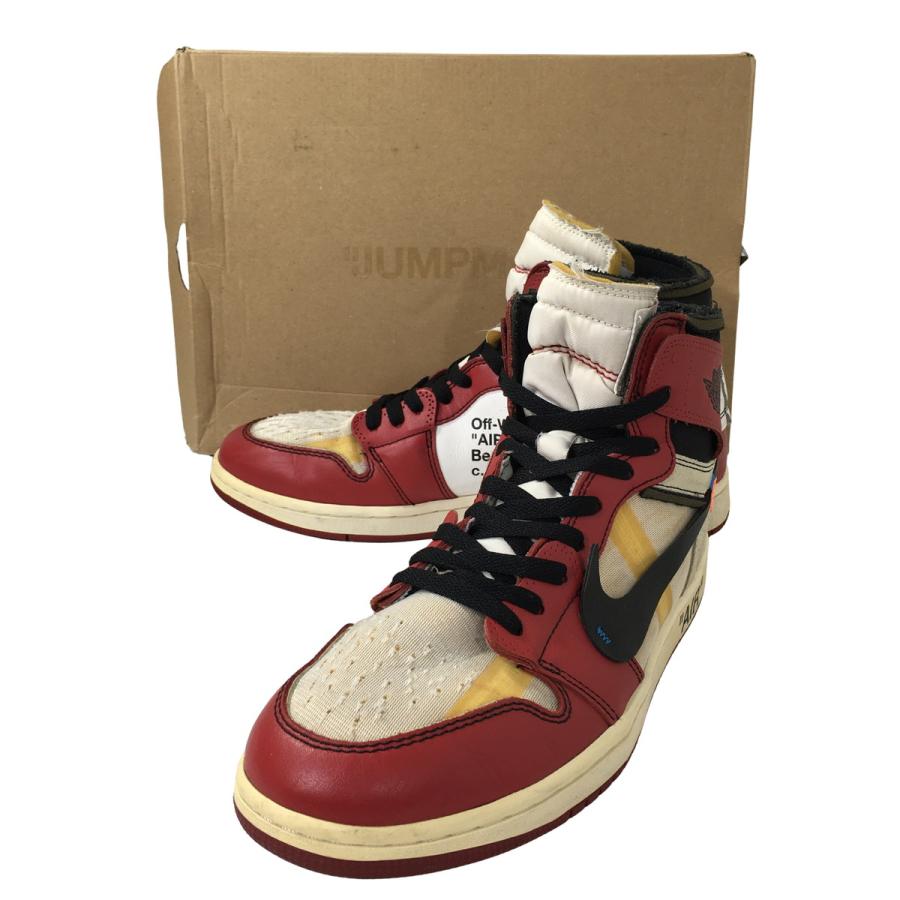 ナイキ OFF-WHITE NIKE THE 10 AIR JORDAN 1 CHICAGO AJ1 エア 