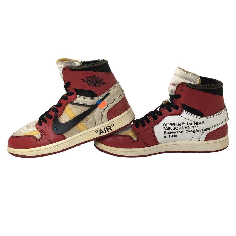 ナイキ OFF-WHITE NIKE THE 10 AIR JORDAN 1 CHICAGO AJ1 エア 