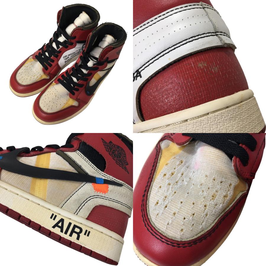 ナイキ OFF-WHITE NIKE THE 10 AIR JORDAN 1 CHICAGO AJ1 エア 