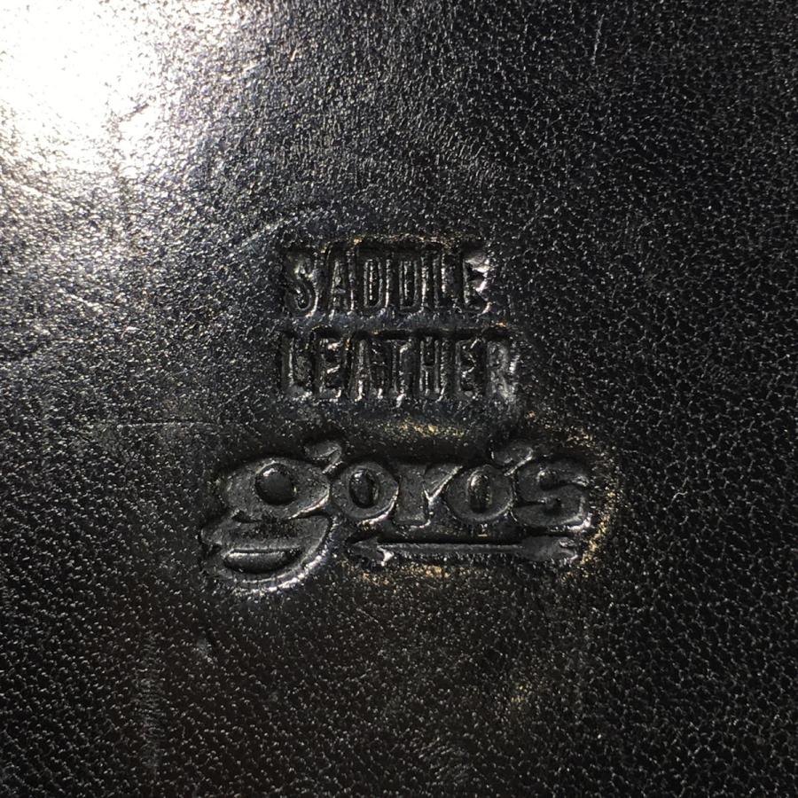 ゴローズ 黒 コインケース 丸型 小銭入れ goro's ゴローズ 丸型小銭入れ コインケース ブラック 黒