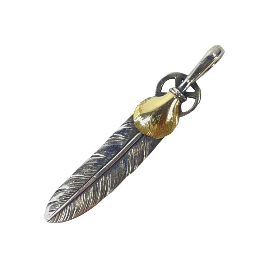 goro's（ゴローズ） 金ハートホイールフェザー M / 中 : オーバー