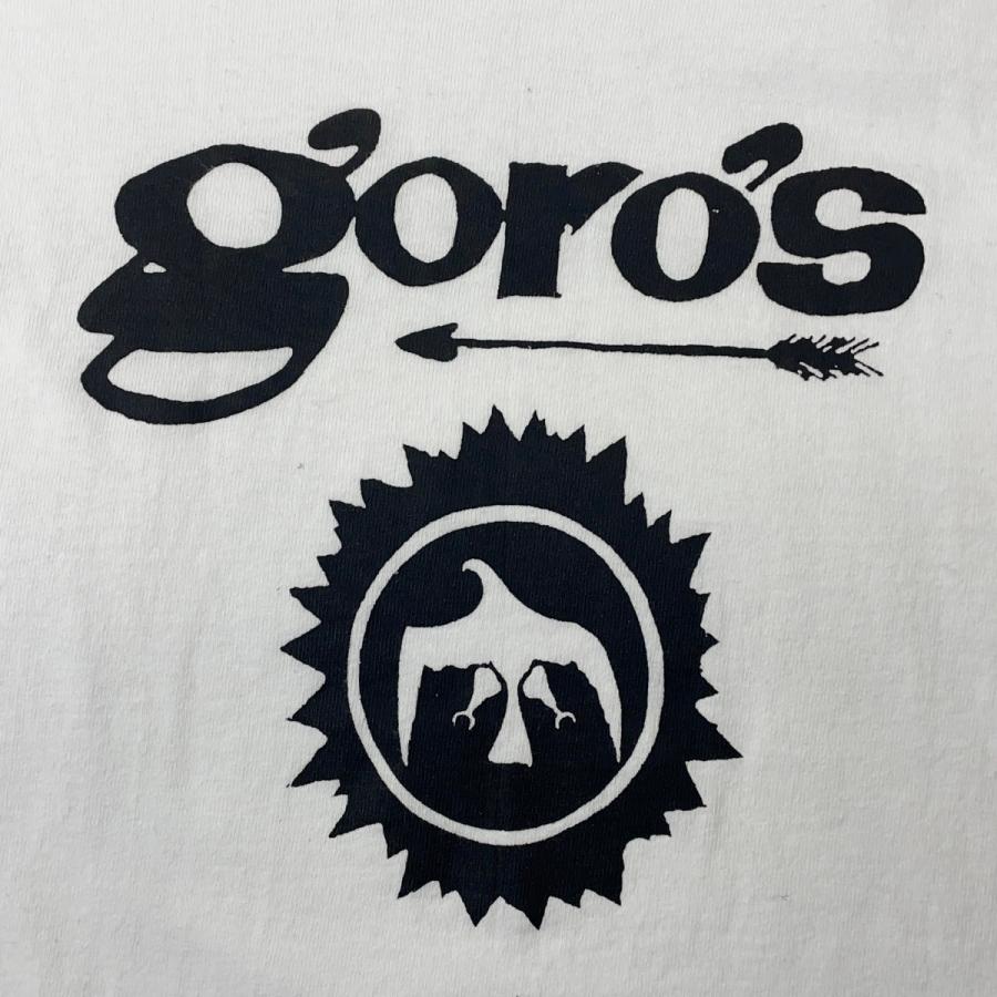 新品 90年代 90's goro's ゴローズ Ｔシャツ 白 M 初期 新品 90年代 90's goro's ゴローズ Tシャツ 白 M 初期