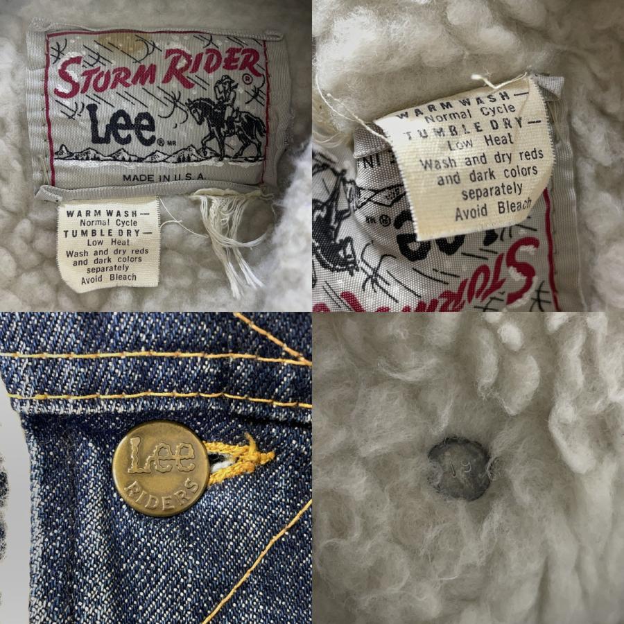 Lee 70s 80s STORM RIDER リー ストームライダー ボア デニム Lee 70s 80s STORM RIDER リー ストームライダー ボア デニム
