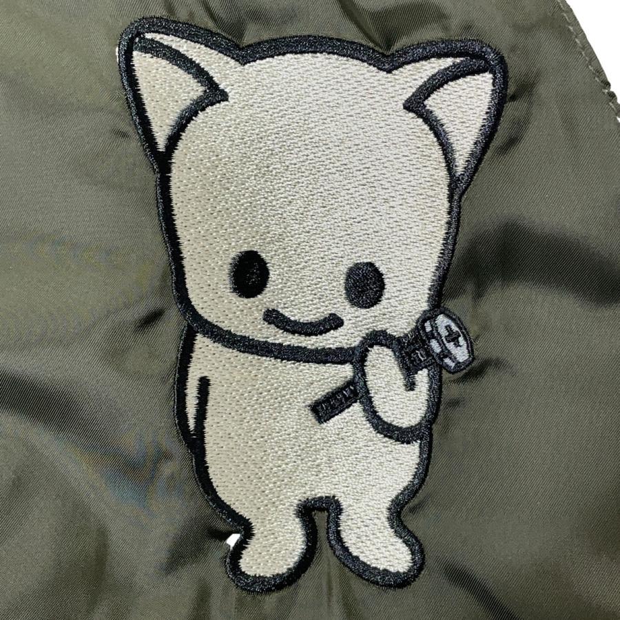 CUNE（キューン） ネコスカジャン リバーシブル キルティング