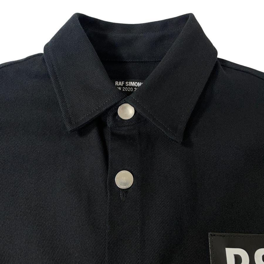 RAF SIMONS（ラフ シモンズ） RAF SIMONS BIG FIT DENIM SHIRT BLACK