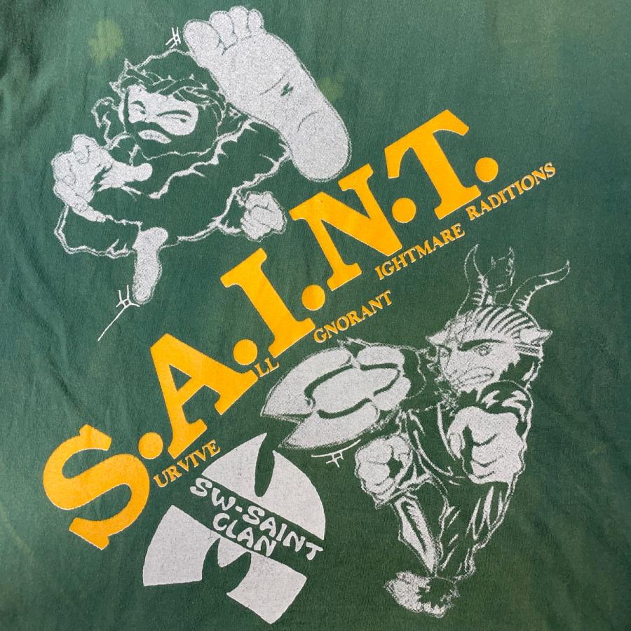 トップス SAINT MICHAEL 24SS SAINT Mxxxxxx セントマイケル 24SS MICHAEL SW SS TEE CLAN T