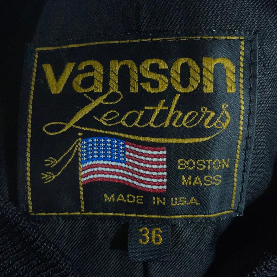 VANSON（バンソン） TJP レザー ジャケット シングル ライダース
