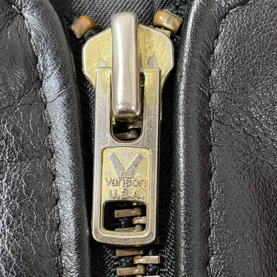 VANSON（バンソン） TJP レザー ジャケット シングル ライダース