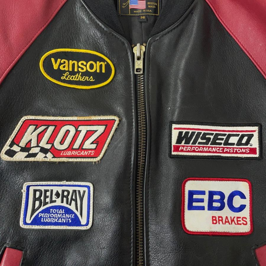 VANSON（バンソン） TJP レザー ジャケット シングル ライダース