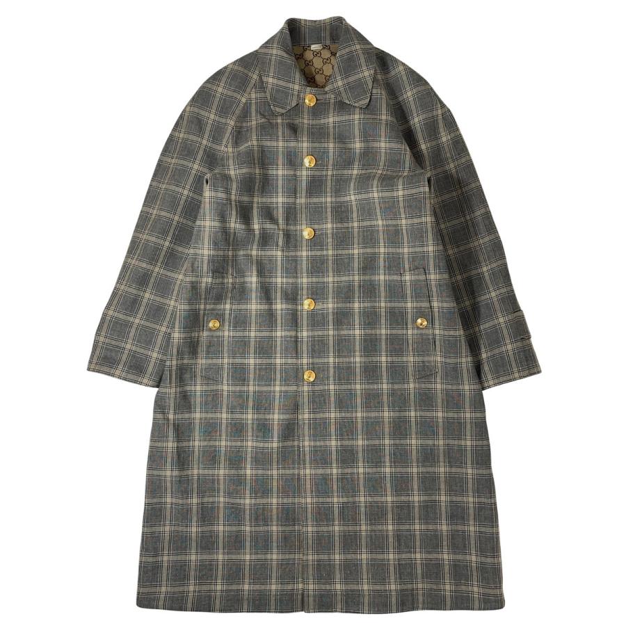 GUCCI（グッチ） GGキャンバス ロングコート リバーシブル 691913