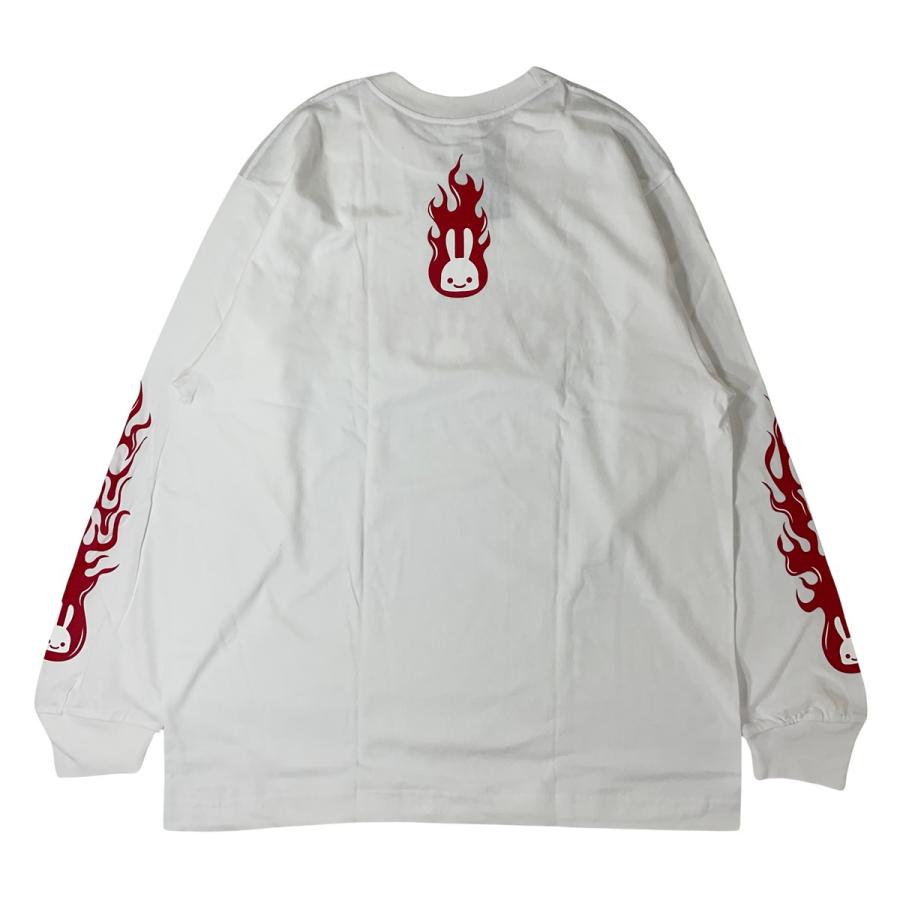 CUNE（キューン） 未使用品 ロングTシャツ L/S Tee ファイヤー ロンT 