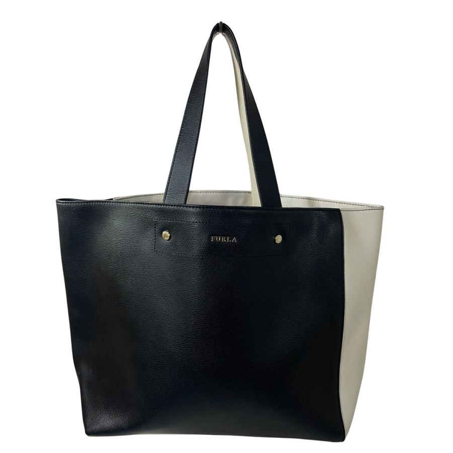 FURLA（フルラ） FURLA MUSA ムーザ レザー ハンドバッグ バイカラー 2 