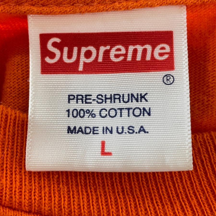 SUPREME (シュプリーム) 20AW ボックスロゴ　ロンT 長袖　オレンジ SUPREME (シュプリーム) 20AW ボックスロゴ ロンT 長袖 オレンジ