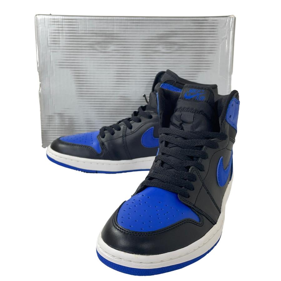 エアジョーダン1 OG 黒青 ロイヤル AJ1 2016年発売 AIR JORDAN 1 RETRO HIGH OG - スニーカーショップSKIT