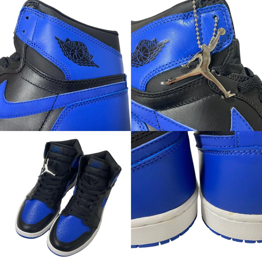 エアジョーダン1 OG 黒青 ロイヤル AJ1 2016年発売 AIR JORDAN 1 RETRO HIGH OG - スニーカーショップSKIT