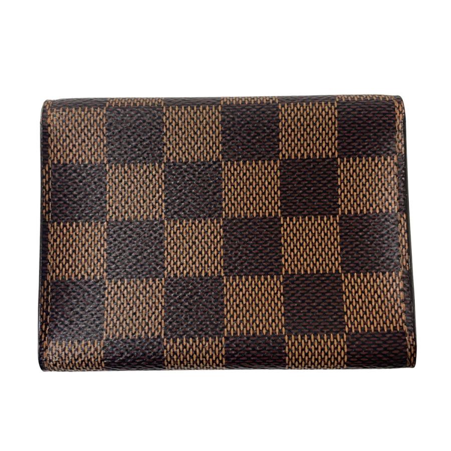 【美品】 LOUIS VUITTON ダミエ エベヌ 名刺入れ カードケース ルイヴィトン カードケース ダミエ・エベヌ アンヴェロップ