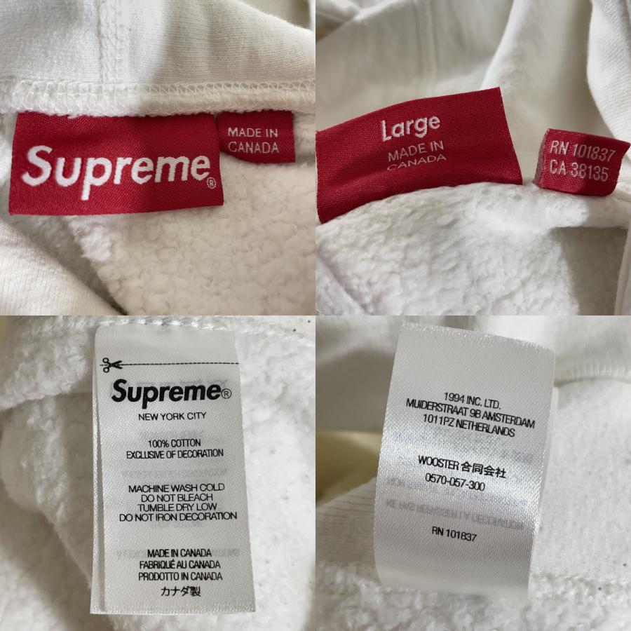 Supreme（シュプリーム） Supreme Box Logo Hooded Sweatshirt WHITE