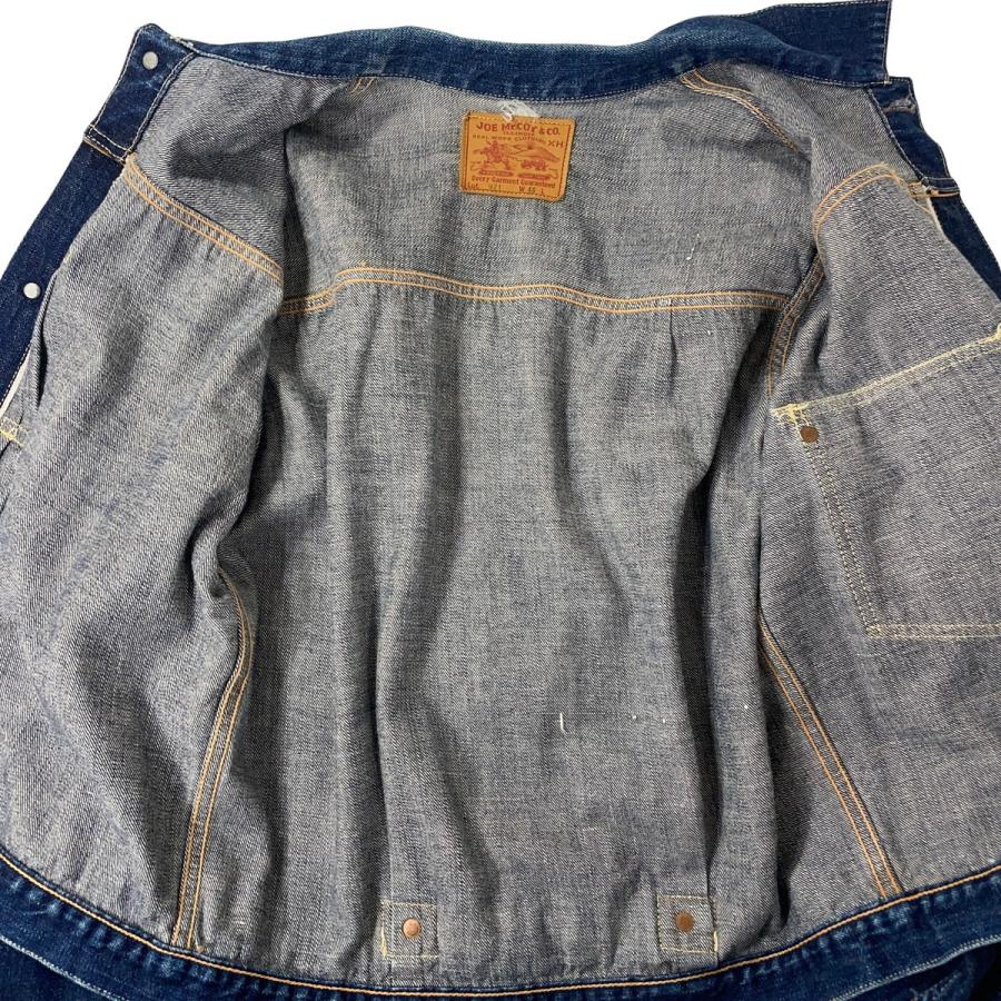 希少 ジョーマッコイ デニム ジャケット Gジャン 921 旧 JOE McCOY デニムジャケット Gジャン 大戦モデル 921
