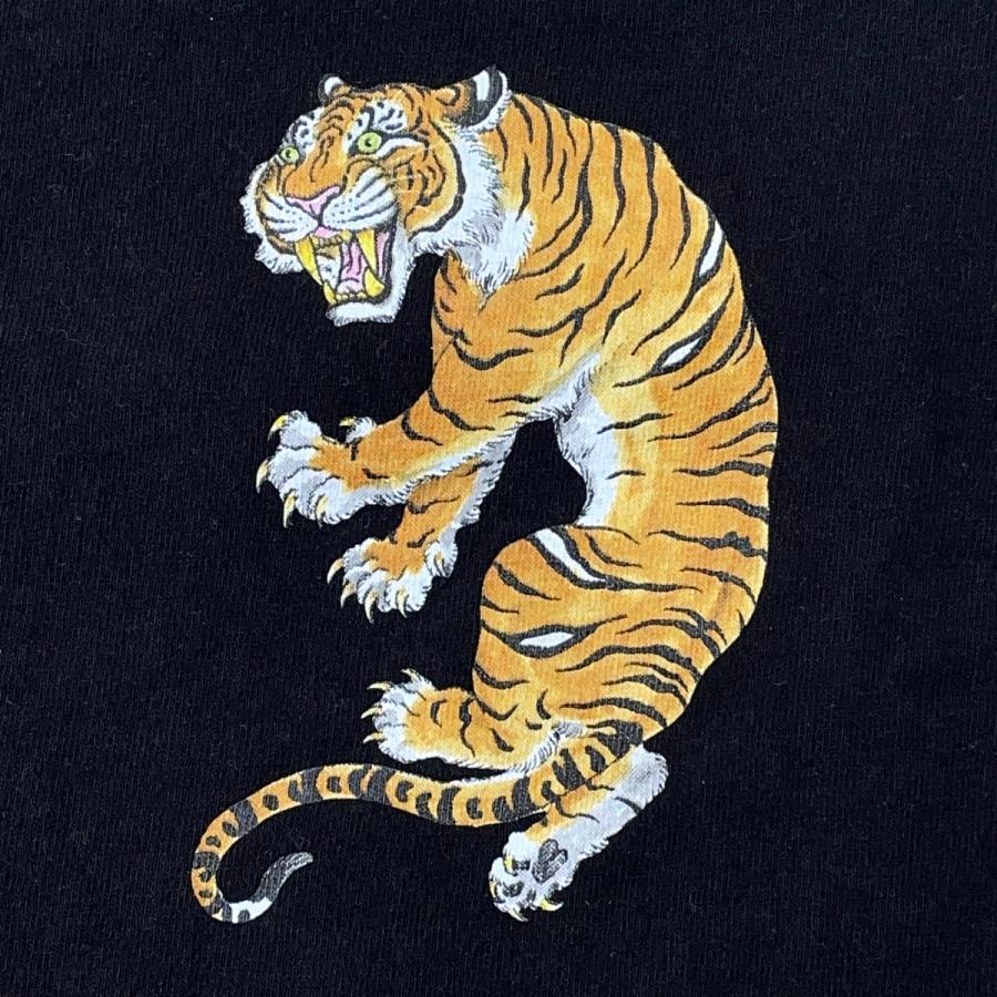 M 新品 WACKOMARIA TIM LEHI 長袖 Tシャツ ロンT 黒 虎 WACKO MARIA ワコマリア TIM LEHI ロングTシャツ ロンT CREW