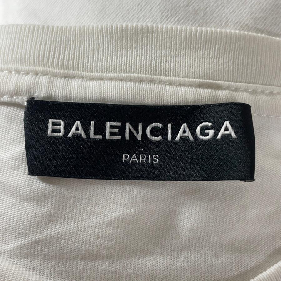 BALENCIAGA バレンシアガ BBロゴ Tシャツ ホワイト 国内正規品