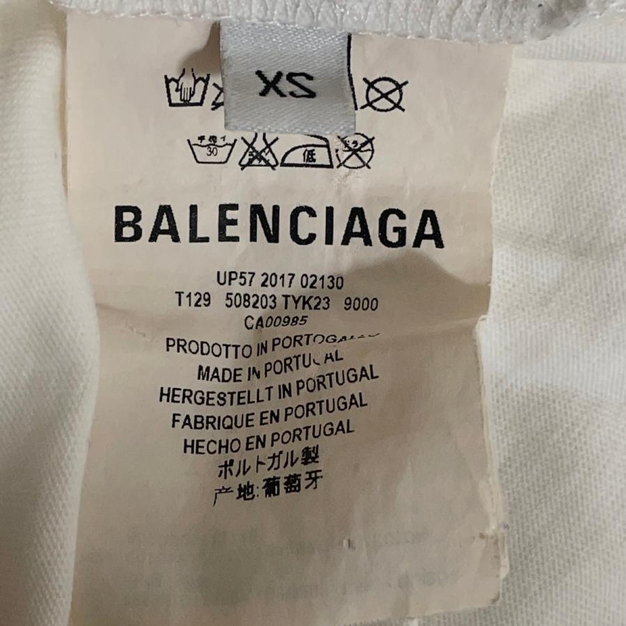 BALENCIAGA バレンシアガ BBロゴ Tシャツ ホワイト 国内正規品