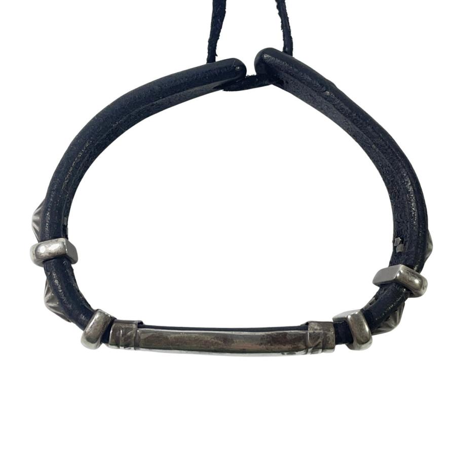 ゴローズ goro's レザーブレス 黒 ゴローズ goro's [超美品]K18付ウニコンチョ革ブレス(黒) – DELTAone