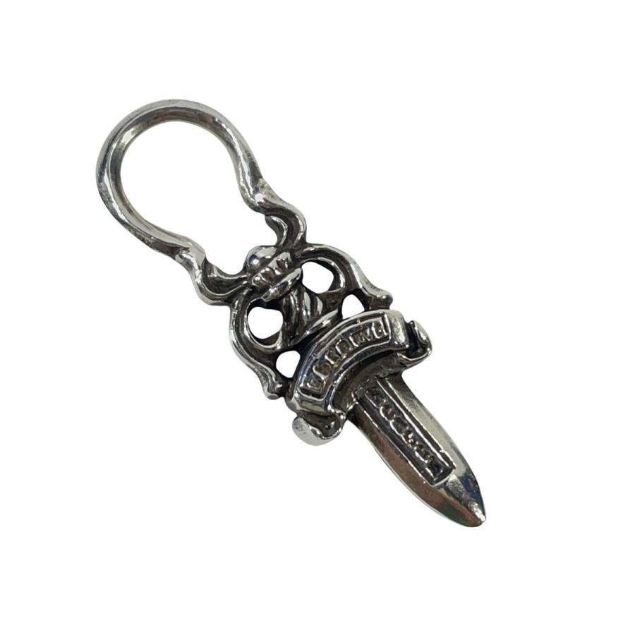 【CHROME HEARTS】シルバーダガー　ジップ　ペンダントトップ CHROME HEARTS クロムハーツ（原本無） #5 DAGGER ZIP1 ダガー