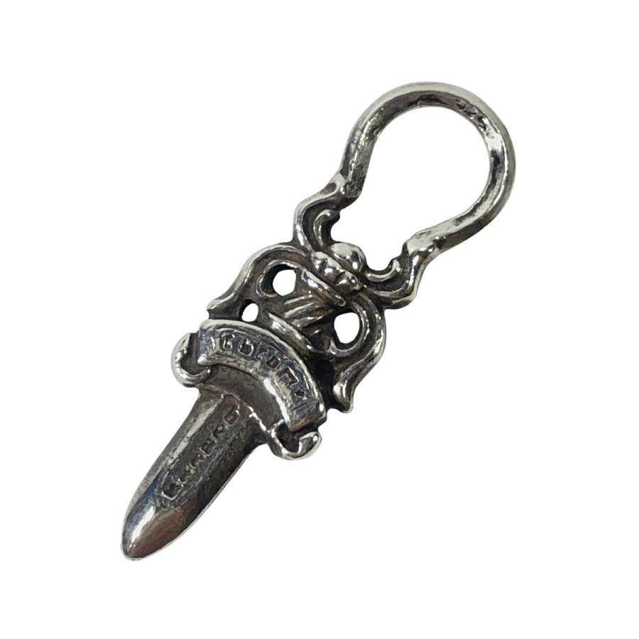 クロムハーツ ＃5 ダガー ジップ ネックレス チャーム トップ 925 CHROME HEARTS クロムハーツ ネックレス ダガー #5 ジッパープル